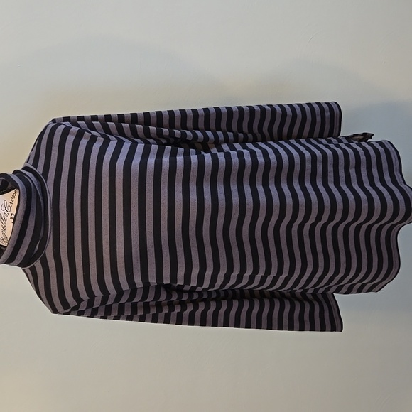 Striped Cowlneck Sweater - Picture 1 of 5
